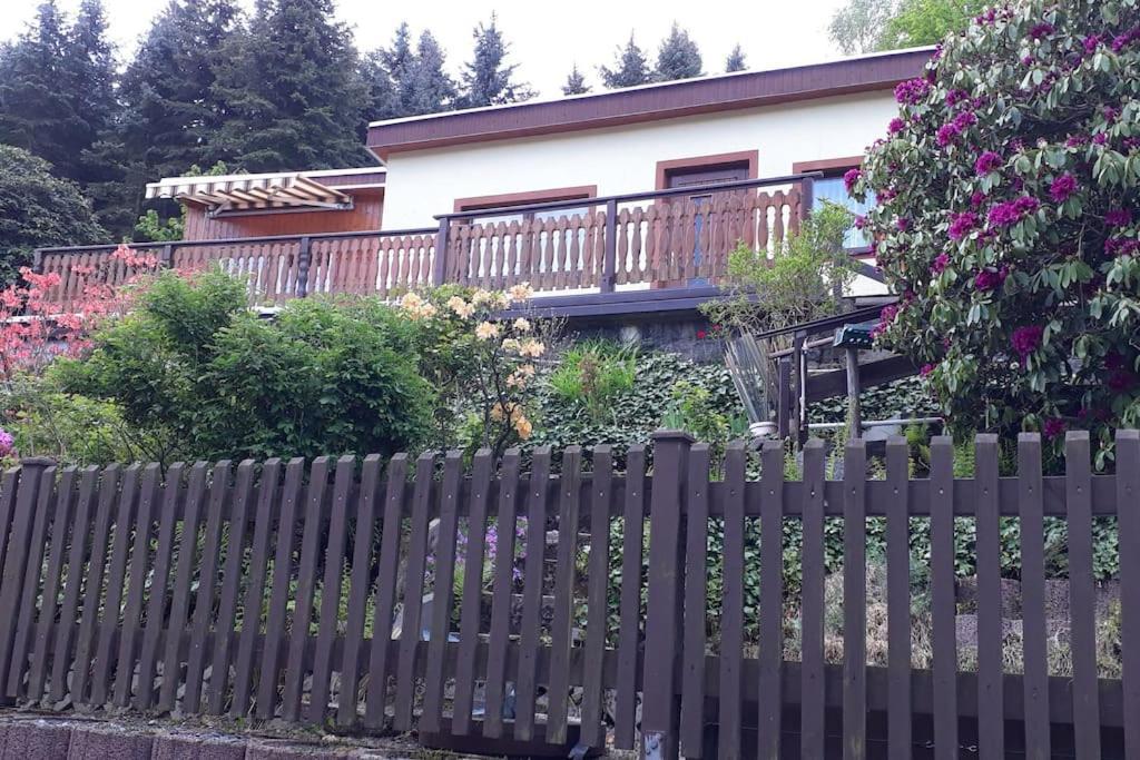 Bungalow Bluehende Oase Sebnitz Exterior foto