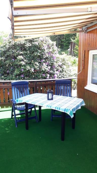 Bungalow Bluehende Oase Sebnitz Exterior foto